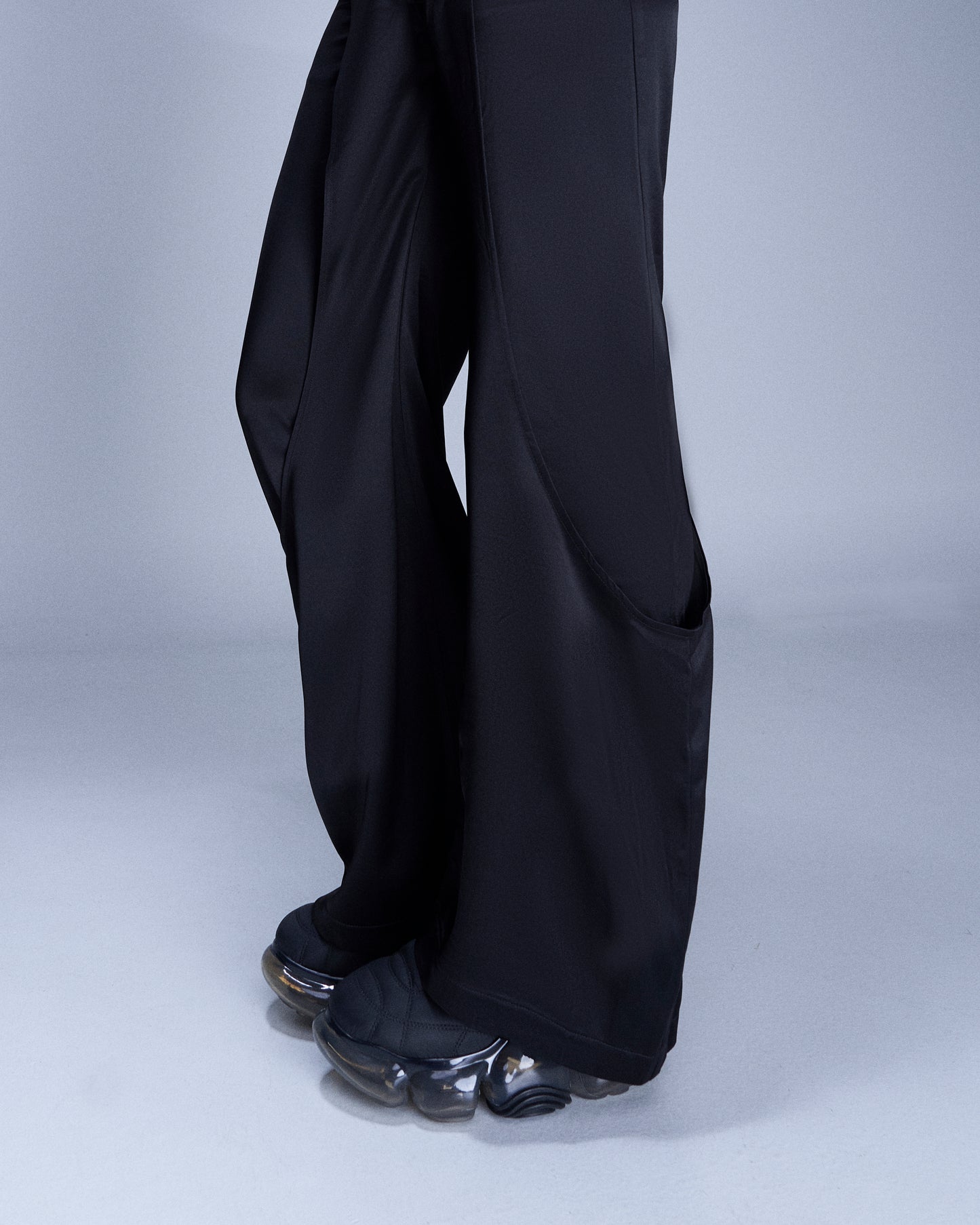 001 layered long pants